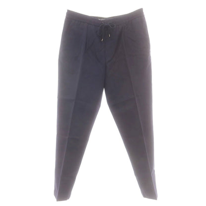 【新品】ヤコブコーエン JACOB COHEN DANIEL ウール イージーパンツ ダークネイビー【 L 】【 状態ランクN 】【 メンズ 】