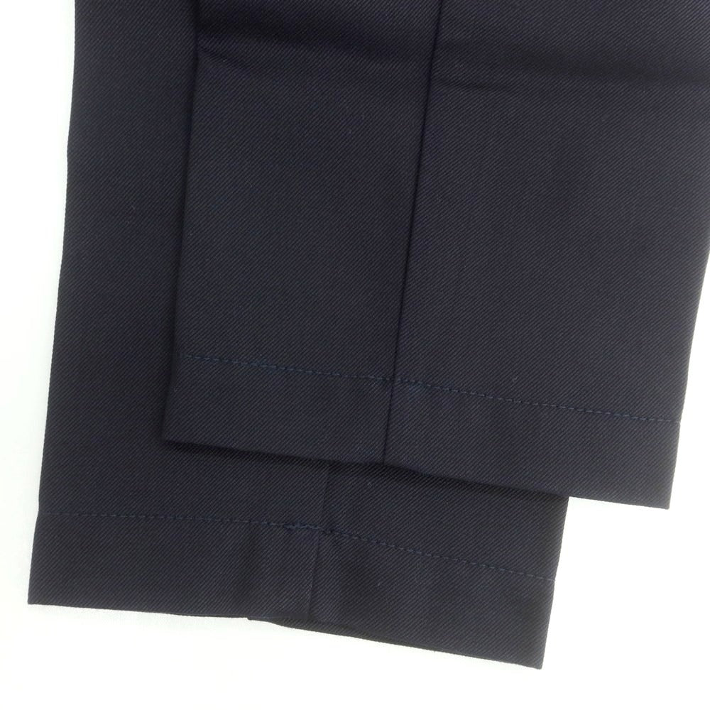 【新品】ヤコブコーエン JACOB COHEN DANIEL ウール イージーパンツ ダークネイビー【 L 】【 状態ランクN 】【 メンズ 】