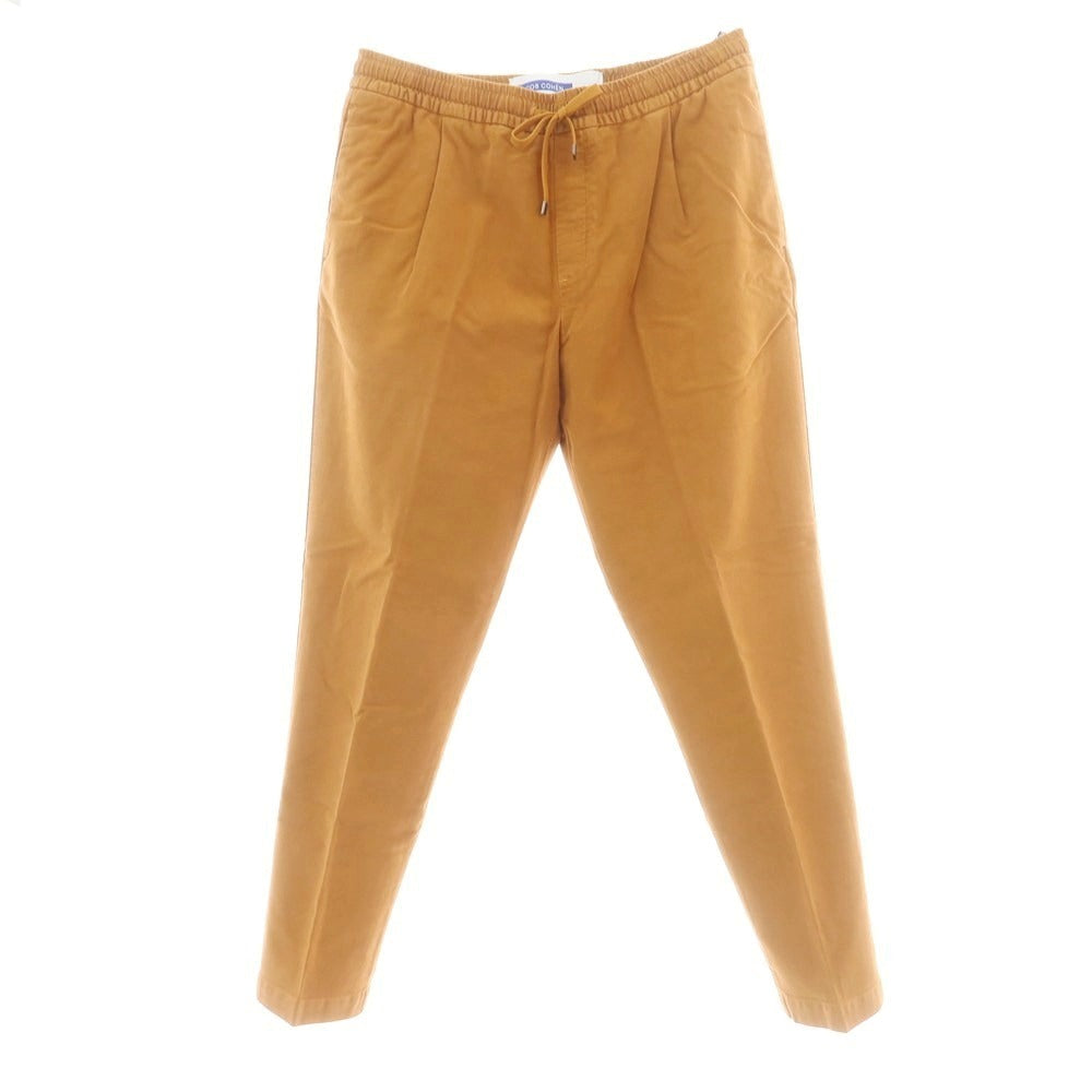 【新品】ヤコブコーエン JACOB COHEN DANIEL ストレッチコットン イージーパンツ ライトブラウン【 L 】【 状態ランクN 】【 メンズ 】