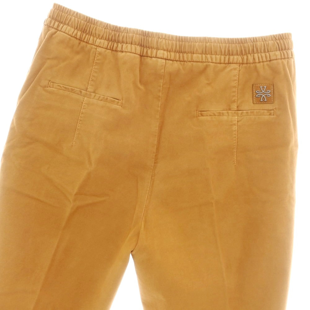 【新品】ヤコブコーエン JACOB COHEN DANIEL ストレッチコットン イージーパンツ ライトブラウン【 L 】【 状態ランクN 】【 メンズ 】