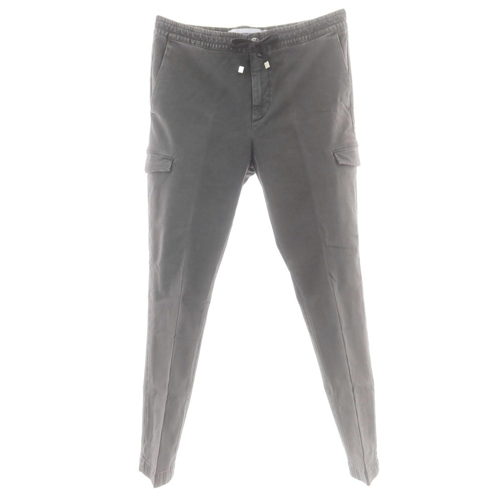 【新品アウトレット】ヤコブコーエン JACOB COHEN STEVE ストレッチコットンレーヨン イージーパンツ グレー【 34 】【 状態ランクN- 】【 メンズ 】