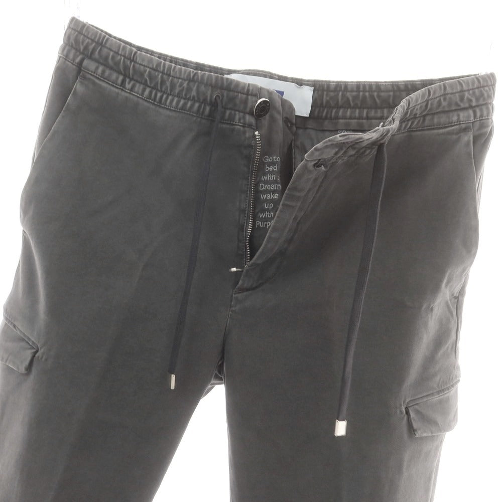 【新品アウトレット】ヤコブコーエン JACOB COHEN STEVE ストレッチコットンレーヨン イージーパンツ グレー【 34 】【 状態ランクN- 】【 メンズ 】
