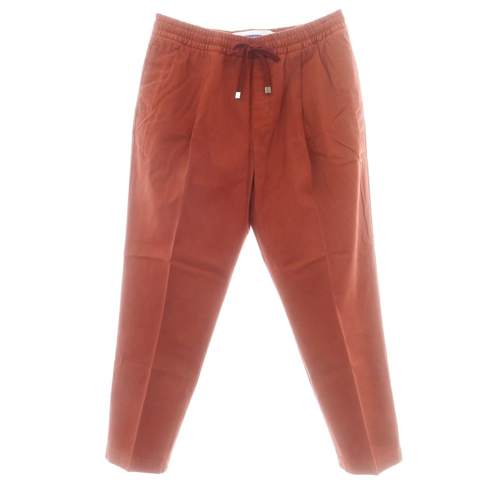 【新品】ヤコブコーエン JACOB COHEN DANIEL ストレッチコットン イージーパンツ レッド【サイズL】【 状態ランクN 】【 メンズ 】[EPD]