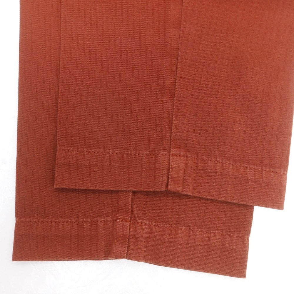 【新品】ヤコブコーエン JACOB COHEN DANIEL ストレッチコットン イージーパンツ レッド【 L 】【 状態ランクN 】【 メンズ 】