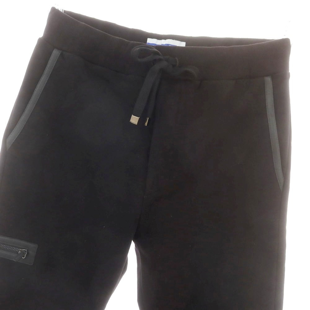 【新品】ヤコブコーエン JACOB COHEN 裾リブ スウェットパンツ ブラック【 L 】【 状態ランクN 】【 メンズ 】