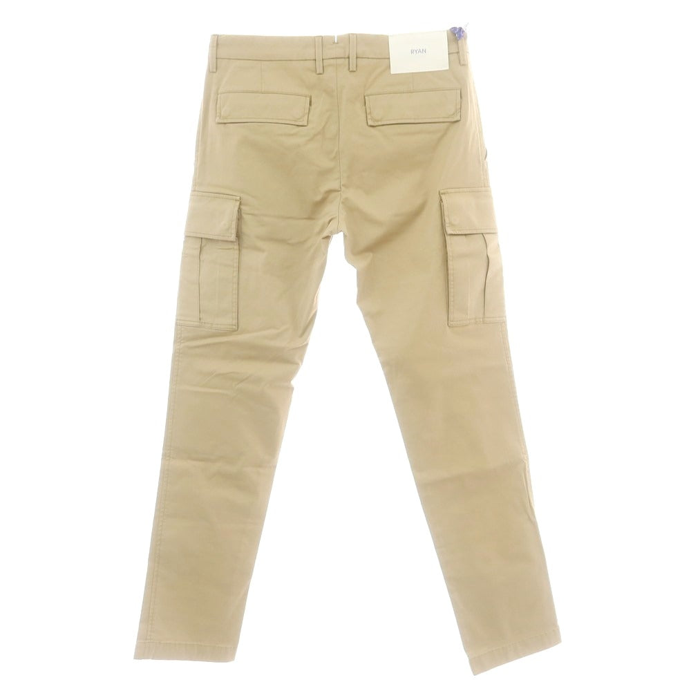 【新品】ヤコブコーエン JACOB COHEN RYAN ストレッチコットン カーゴパンツ ベージュ【 34 】【 状態ランクN 】【 メンズ 】