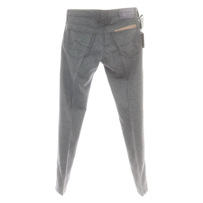 【新品】ヤコブコーエン JACOB COHEN LENNY ストレッチウール 5ポケットパンツ グレー【 34 】【 状態ランクN 】【 メンズ 】