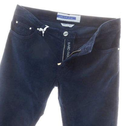 【新品】ヤコブコーエン JACOB COHEN BARD FAST ストレッチコットンリヨセル 5ポケットパンツ ネイビー【 34 】【 状態ランクN 】【 メンズ 】