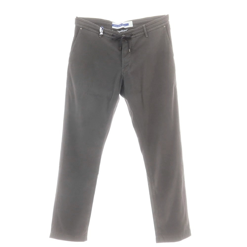 【新品】ヤコブコーエン JACOB COHEN PHARREL ACTIVE ストレッチレーヨンコットン イージーパンツ ウォームグレー【 34 】【 状態ランクN 】【 メンズ 】
