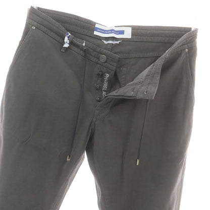 【新品】ヤコブコーエン JACOB COHEN PHARREL ACTIVE ストレッチレーヨンコットン イージーパンツ ウォームグレー【 34 】【 状態ランクN 】【 メンズ 】