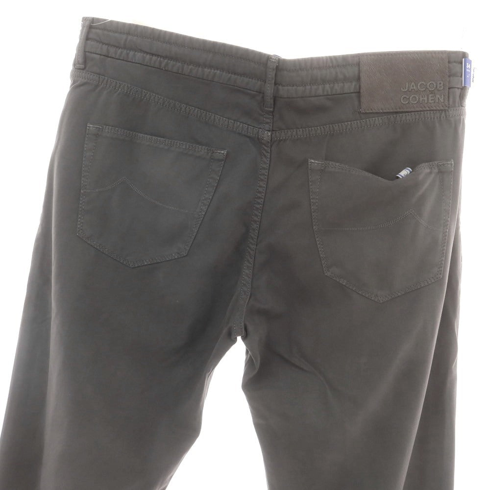 【新品】ヤコブコーエン JACOB COHEN PHARREL ACTIVE ストレッチレーヨンコットン イージーパンツ ウォームグレー【 34 】【 状態ランクN 】【 メンズ 】