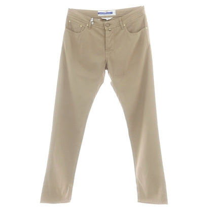 【新品】ヤコブコーエン JACOB COHEN BARD ストレッチレーヨンコットン 5ポケットパンツ ダークベージュ【 34 】【 状態ランクN 】【 メンズ 】