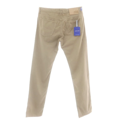 【新品】ヤコブコーエン JACOB COHEN BARD ストレッチレーヨンコットン 5ポケットパンツ ダークベージュ【 34 】【 状態ランクN 】【 メンズ 】