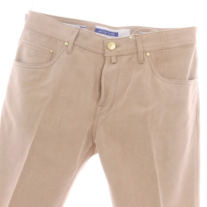 【新品】ヤコブコーエン JACOB COHEN SCOTT コットン デニムパンツ ピンクベージュ【 34 】【 状態ランクN 】【 メンズ 】