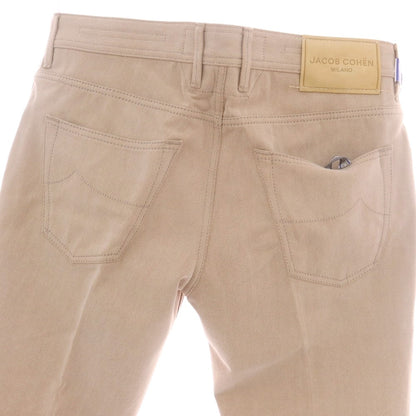 【新品】ヤコブコーエン JACOB COHEN SCOTT コットン デニムパンツ ピンクベージュ【 34 】【 状態ランクN 】【 メンズ 】