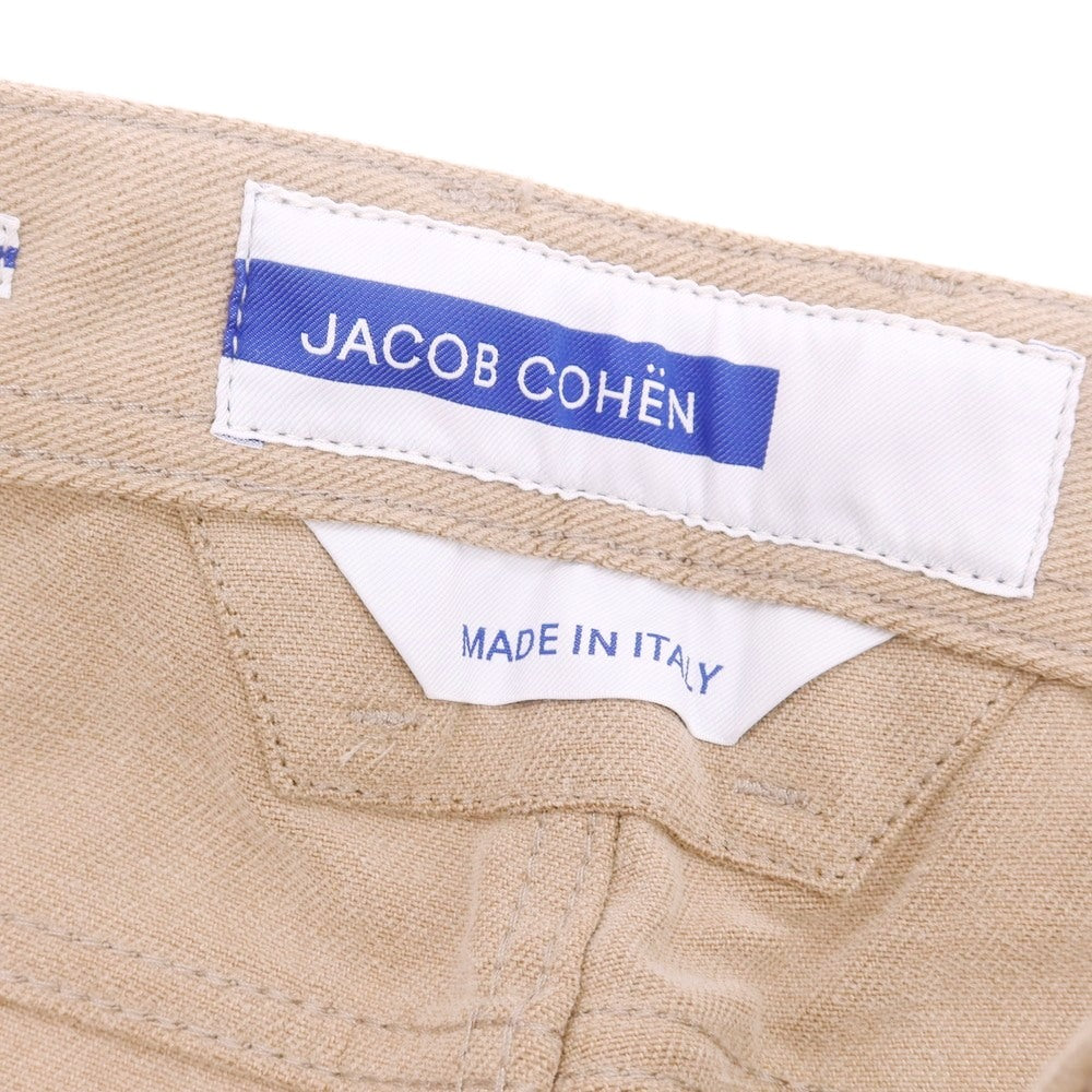 【新品】ヤコブコーエン JACOB COHEN SCOTT コットン デニムパンツ ピンクベージュ【 34 】【 状態ランクN 】【 メンズ 】