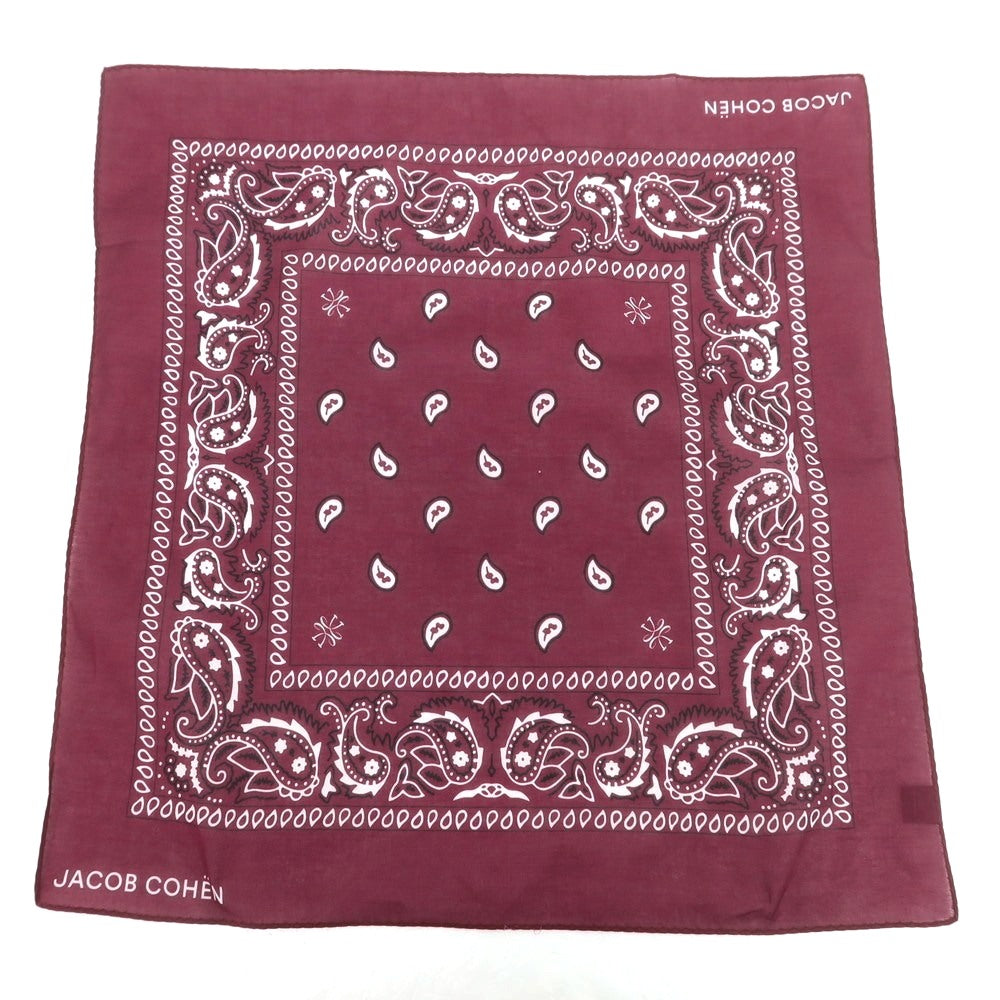 【新品アウトレット】ヤコブコーエン JACOB COHEN LENNY ストレッチコットンレーヨン 5ポケットパンツ ワインレッド【 34 】【 状態ランクN- 】【 メンズ 】