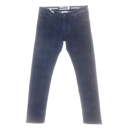 【新品】ヤコブコーエン JACOB COHEN NICK ストレッチコットン ジーンズ デニムパンツ ネイビー【 34 】【 状態ランクN 】【 メンズ 】