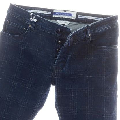 【新品】ヤコブコーエン JACOB COHEN NICK ストレッチコットン ジーンズ デニムパンツ ネイビー【 34 】【 状態ランクN 】【 メンズ 】