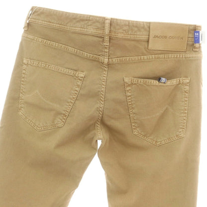 【新品アウトレット】ヤコブコーエン JACOB COHEN LENNY ストレッチコットン 5ポケットパンツ ベージュ【 34 】【 状態ランクN- 】【 メンズ 】