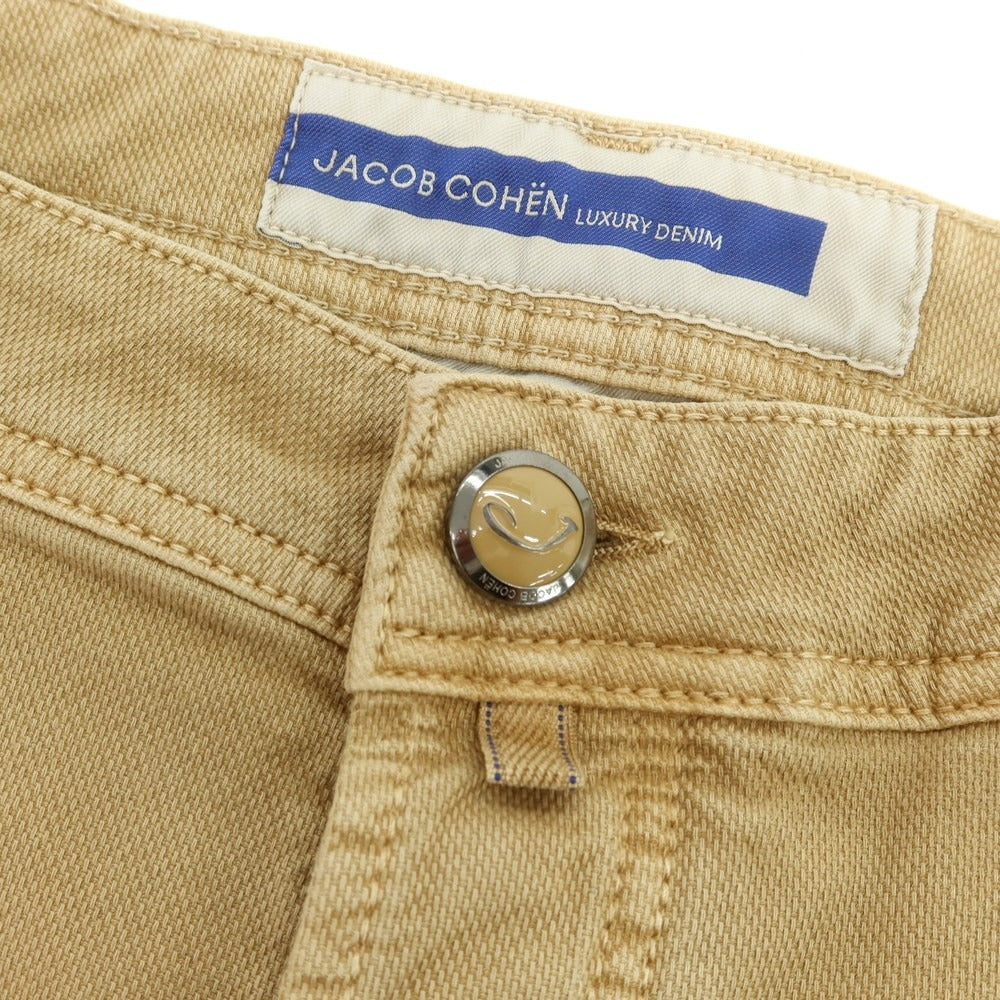 【新品アウトレット】ヤコブコーエン JACOB COHEN LENNY ストレッチコットン 5ポケットパンツ ベージュ【 34 】【 状態ランクN- 】【 メンズ 】