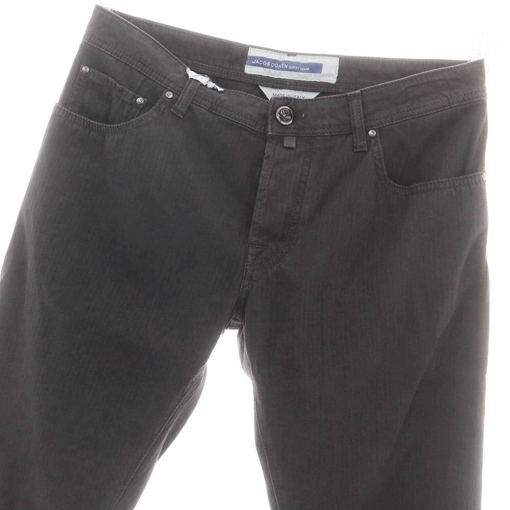 【新品アウトレット】ヤコブコーエン JACOB COHEN EDUARD ストレッチコットン 5ポケットパンツ グレー【 34 】【 状態ランクN- 】【 メンズ 】