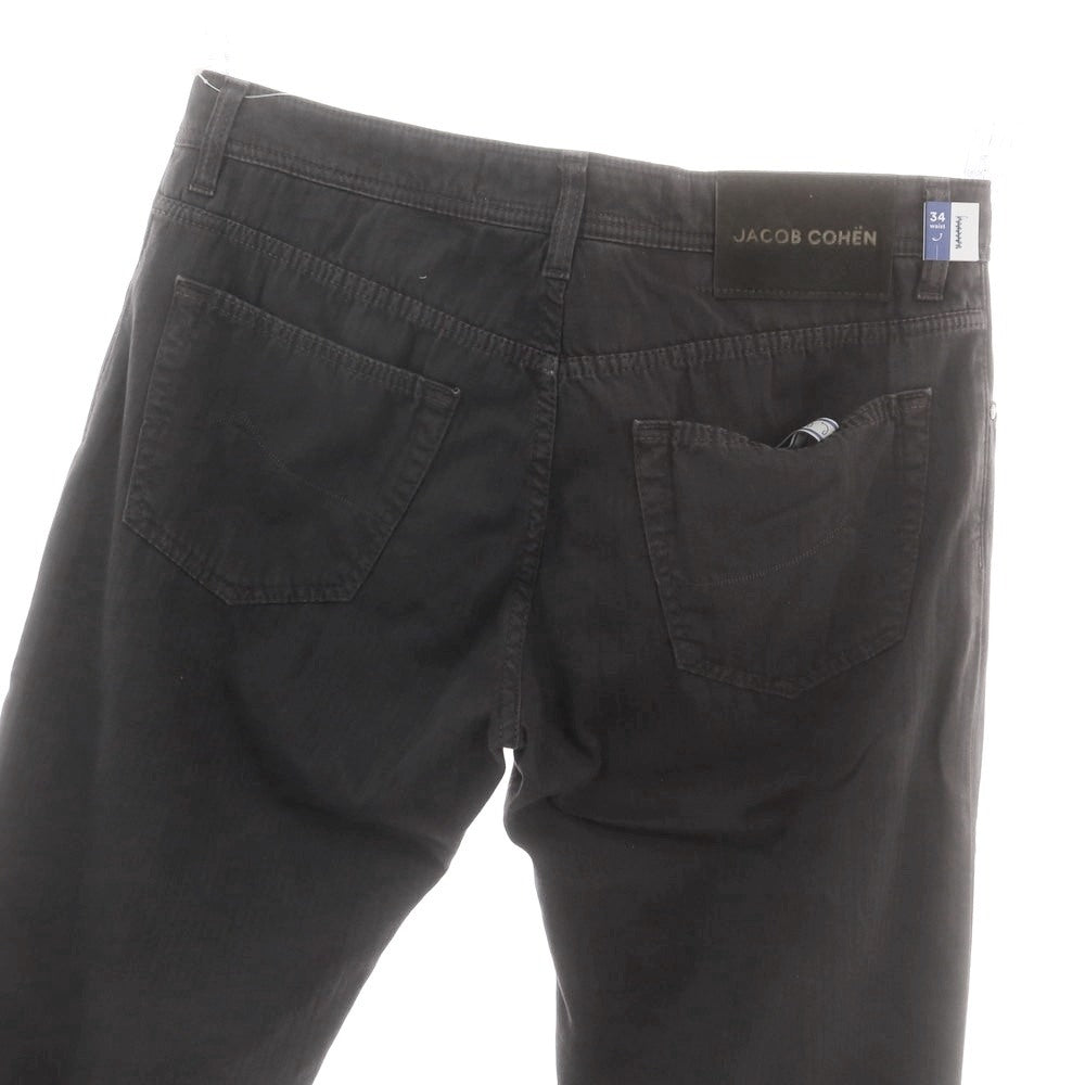 【新品アウトレット】ヤコブコーエン JACOB COHEN EDUARD ストレッチコットン 5ポケットパンツ グレー【 34 】【 状態ランクN- 】【 メンズ 】