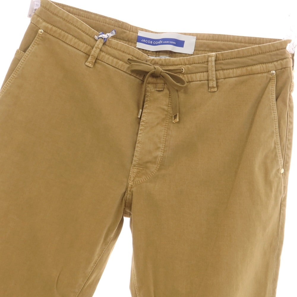 【新品アウトレット】ヤコブコーエン JACOB COHEN PHARREL ACTIVE ストレッチコットン イージーパンツ ベージュ【サイズ34】【 状態ランクN- 】【 メンズ 】[EPD]