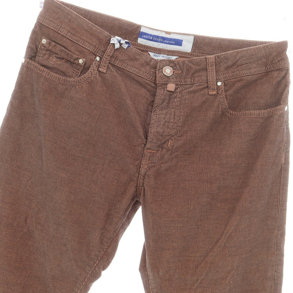 【新品】ヤコブコーエン JACOB COHEN BARD FAST ストレッチコットン コーデュロイパンツ ピンクブラウン【 34 】【 状態ランクN 】【 メンズ 】[CPD]