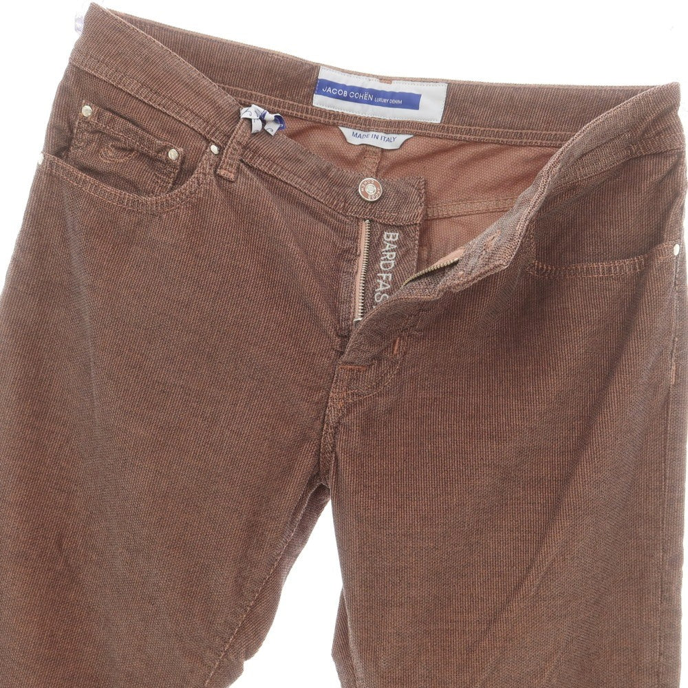 【新品】ヤコブコーエン JACOB COHEN BARD FAST ストレッチコットン コーデュロイパンツ ピンクブラウン【 34 】【 状態ランクN 】【 メンズ 】[CPD]