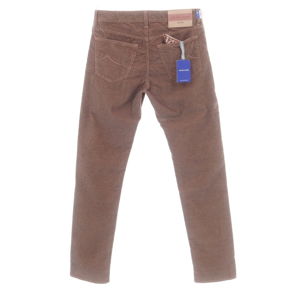 【新品】ヤコブコーエン JACOB COHEN BARD FAST ストレッチコットン コーデュロイパンツ ピンクブラウン【 34 】【 状態ランクN 】【 メンズ 】[CPD]