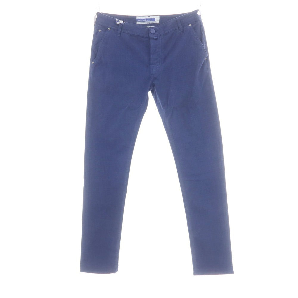 【新品】ヤコブコーエン JACOB COHEN LENNY ストレッチコットン 5ポケットパンツ ブルー【 34 】【 状態ランクN 】【 メンズ 】[CPD]