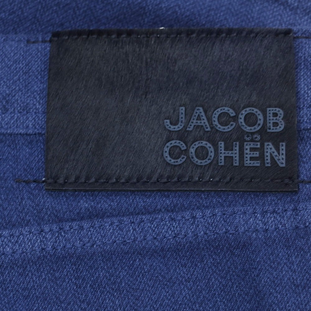 【新品】ヤコブコーエン JACOB COHEN LENNY ストレッチコットン 5ポケットパンツ ブルー【 34 】【 状態ランクN 】【 メンズ 】[CPD]