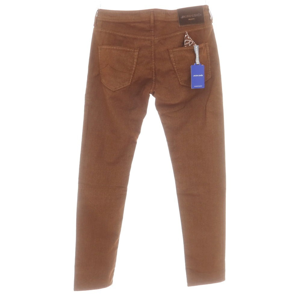 【新品アウトレット】ヤコブコーエン JACOB COHEN LENNY ストレッチコットン 5ポケットパンツ ライトブラウン【 34 】【 状態ランクN- 】【 メンズ 】