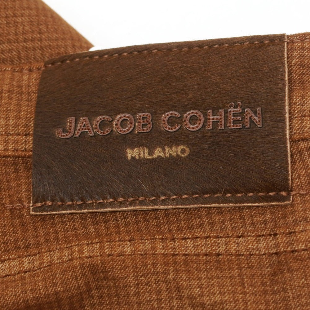 【新品アウトレット】ヤコブコーエン JACOB COHEN LENNY ストレッチコットン 5ポケットパンツ ライトブラウン【 34 】【 状態ランクN- 】【 メンズ 】