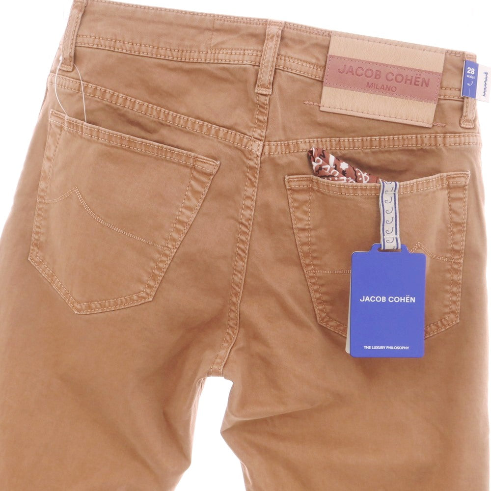 【新品アウトレット】ヤコブコーエン JACOB COHEN BARD ストレッチコットン 5ポケットパンツ ダスティピンク【 28 】【 状態ランクN- 】【 メンズ 】