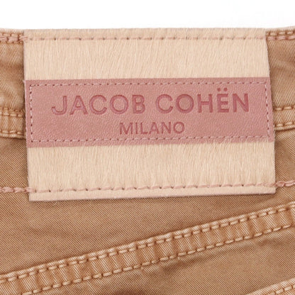 【新品アウトレット】ヤコブコーエン JACOB COHEN BARD ストレッチコットン 5ポケットパンツ ダスティピンク【 28 】【 状態ランクN- 】【 メンズ 】