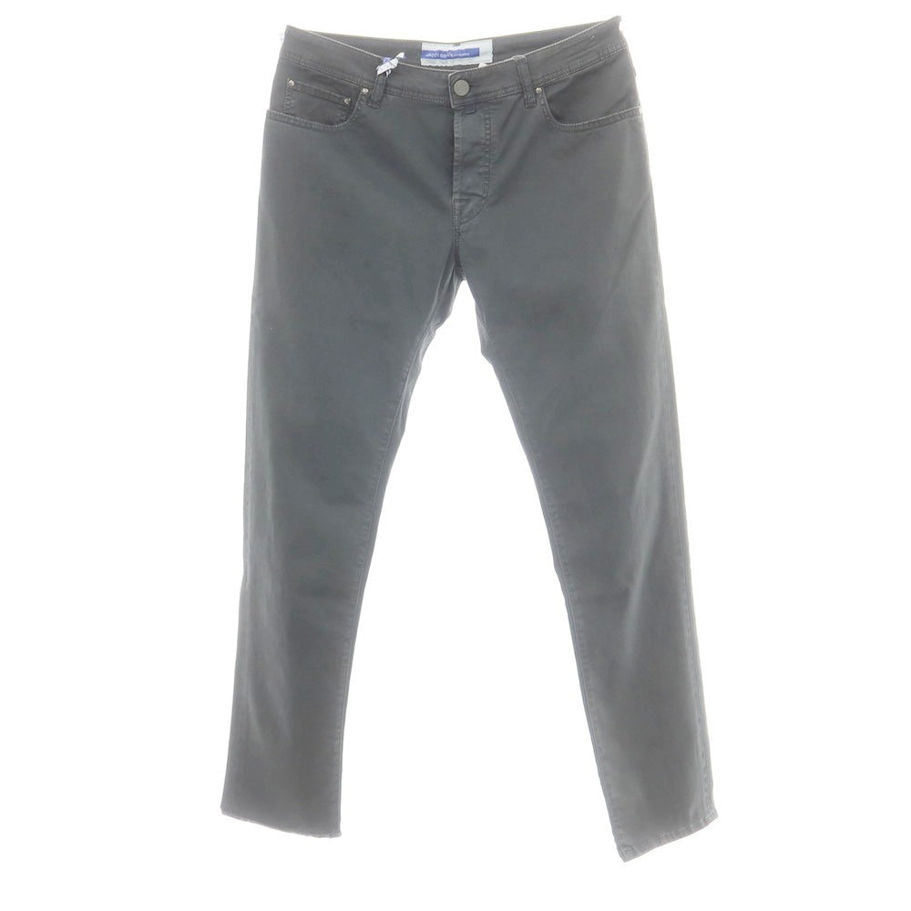 【新品】ヤコブコーエン JACOB COHEN BARD ストレッチコットン 5ポケットパンツ グレー【 36 】【 状態ランクN 】【 メンズ 】