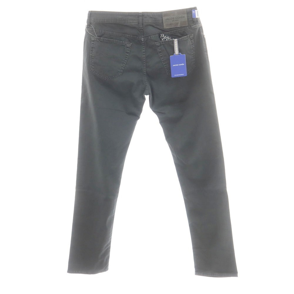 【新品】ヤコブコーエン JACOB COHEN BARD ストレッチコットン 5ポケットパンツ グレー【 36 】【 状態ランクN 】【 メンズ 】