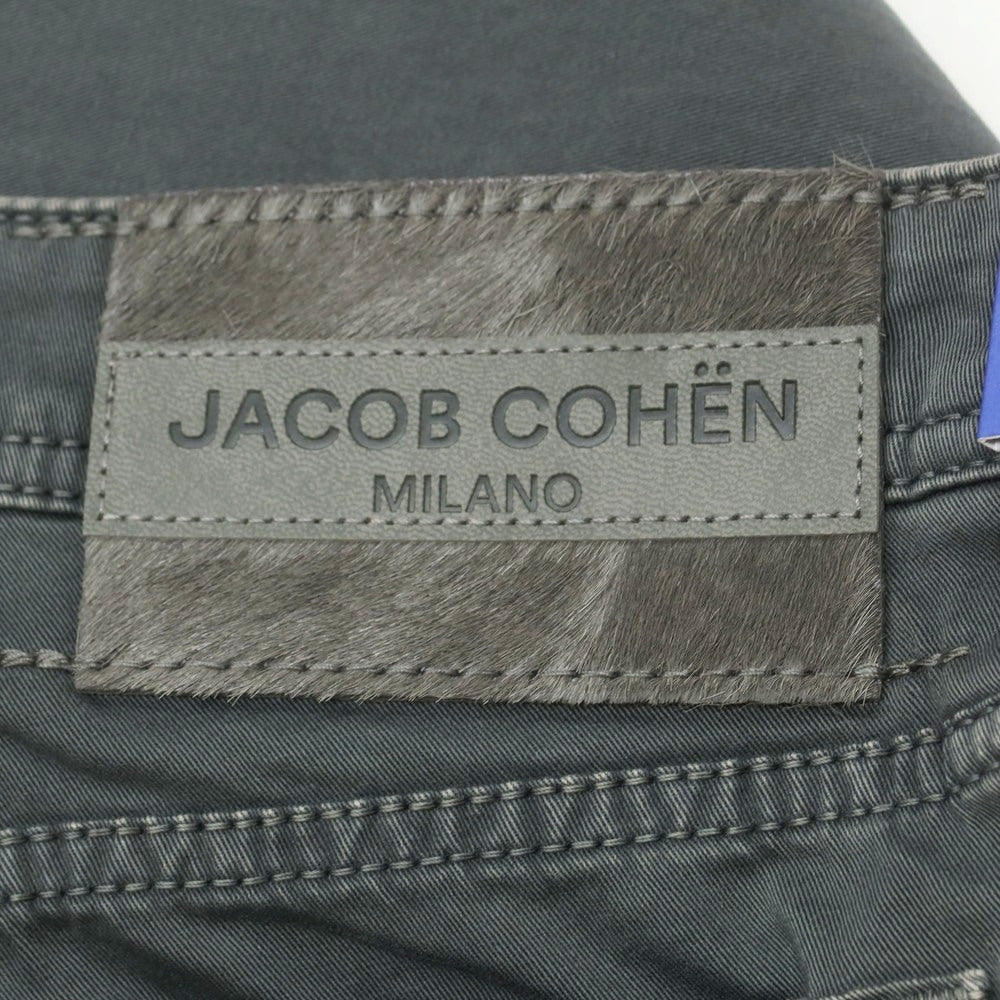 【新品】ヤコブコーエン JACOB COHEN BARD ストレッチコットン 5ポケットパンツ グレー【 36 】【 状態ランクN 】【 メンズ 】