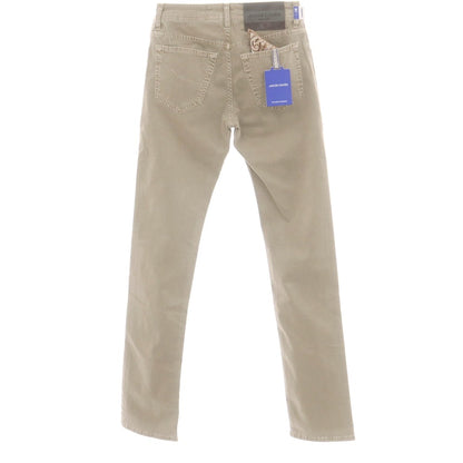 【新品】ヤコブコーエン JACOB COHEN BARD ストレッチコットン 5ポケットパンツ グレージュ【 28 】【 状態ランクN 】【 メンズ 】