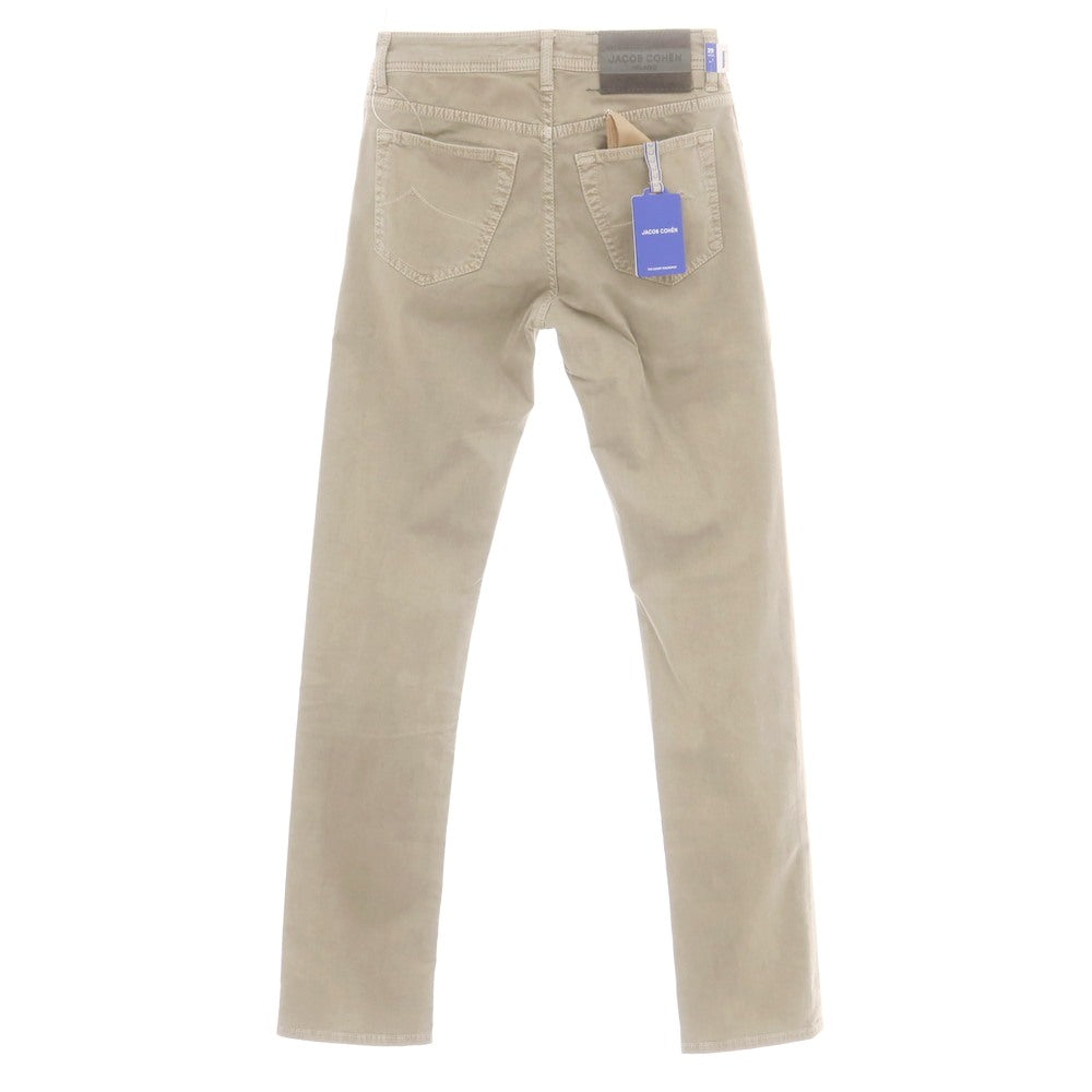 【新品】ヤコブコーエン JACOB COHEN BARD ストレッチコットン 5ポケットパンツ グレージュ【 29 】【 状態ランクN 】【 メンズ 】