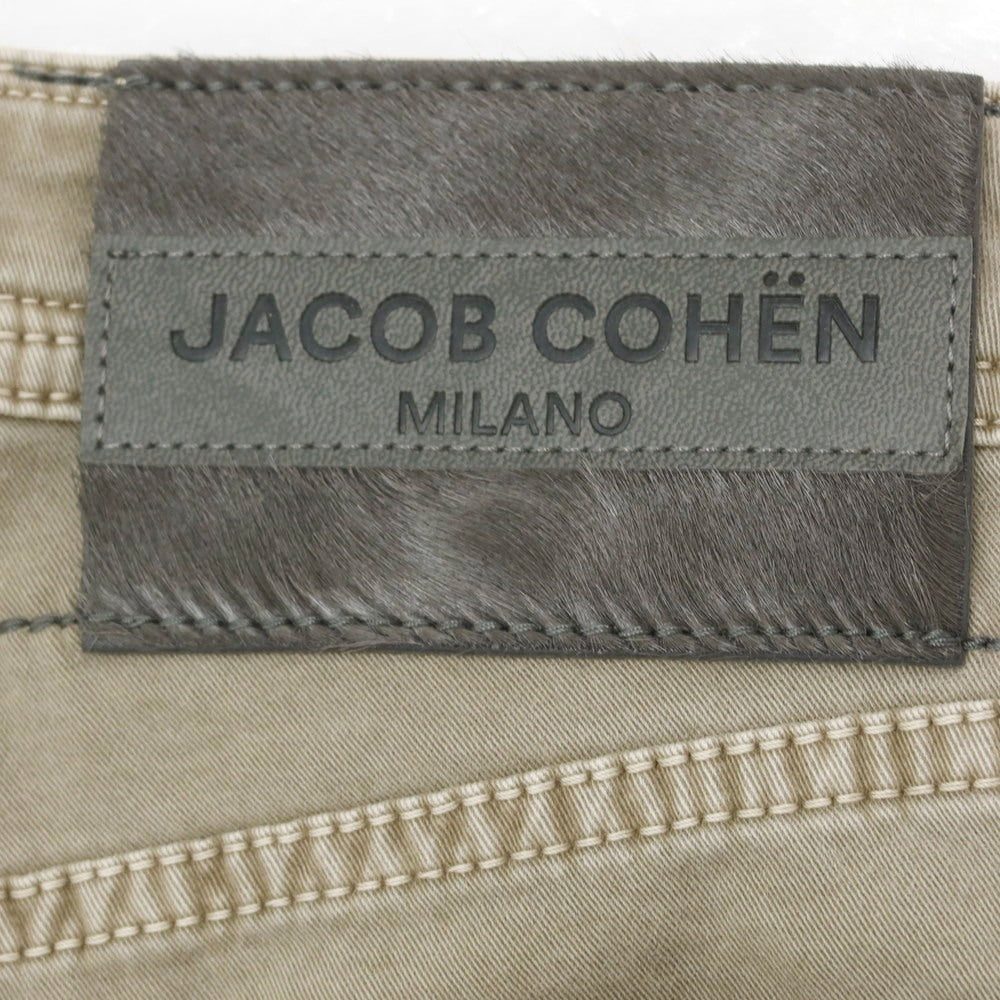 【新品】ヤコブコーエン JACOB COHEN BARD ストレッチコットン 5ポケットパンツ グレージュ【 29 】【 状態ランクN 】【 メンズ 】