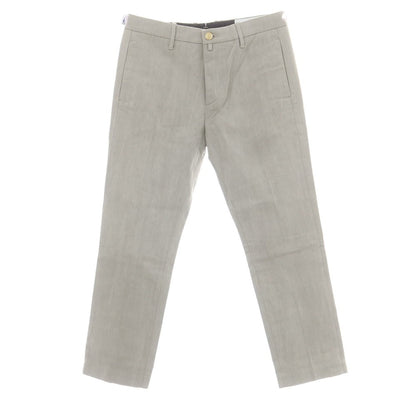 【新品】ヤコブコーエン JACOB COHEN ADAM コットン カジュアルスラックスパンツ ライトグレー【 34 】【 状態ランクN 】【 メンズ 】