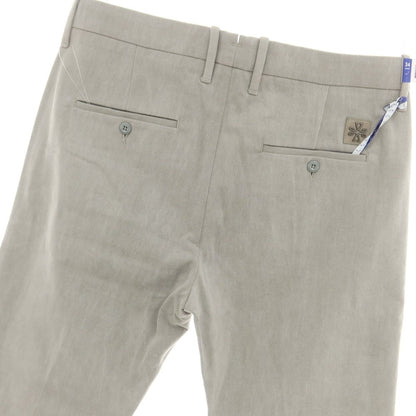 【新品】ヤコブコーエン JACOB COHEN ADAM コットン カジュアルスラックスパンツ ライトグレー【 34 】【 状態ランクN 】【 メンズ 】