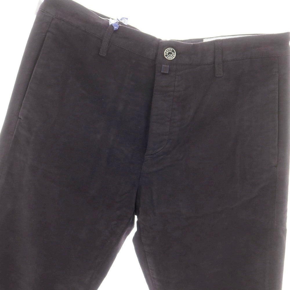 【新品】ヤコブコーエン JACOB COHEN ADAM ストレッチコットン カジュアルスラックスパンツ ブラック【 34 】【 状態ランクN 】【 メンズ 】