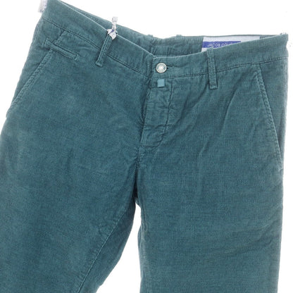 【新品】ヤコブコーエン JACOB COHEN BOBBY ストレッチコットン コーデュロイ カジュアルスラックスパンツ ブルーグリーン【 34 】【 状態ランクN 】【 メンズ 】