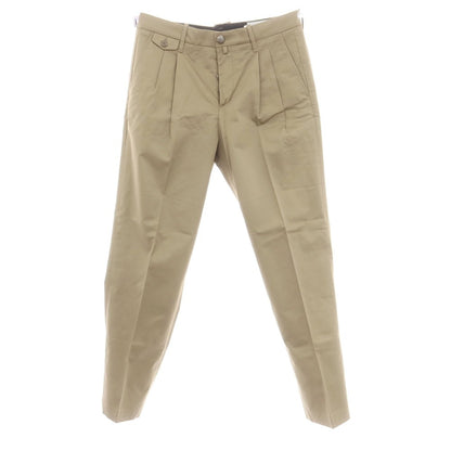 【新品】ヤコブコーエン JACOB COHEN HAROLD ストレッチコットン カジュアルスラックスパンツ ダークカーキベージュ【 34 】【 状態ランクN 】【 メンズ 】