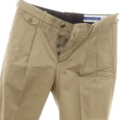 【新品】ヤコブコーエン JACOB COHEN HAROLD ストレッチコットン カジュアルスラックスパンツ ダークカーキベージュ【 34 】【 状態ランクN 】【 メンズ 】