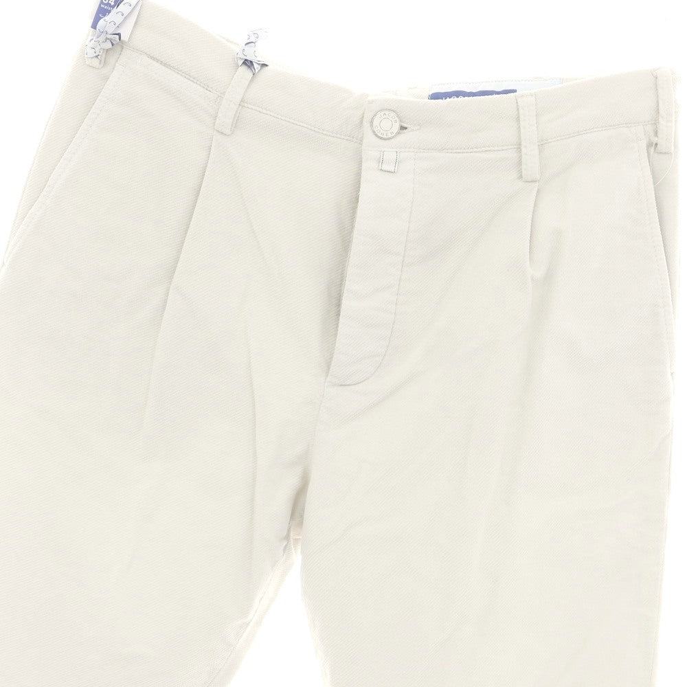 【新品アウトレット】ヤコブコーエン JACOB COHEN HENRY ストレッチコットン カジュアルスラックスパンツ オフホワイト【 34 】【 状態ランクN- 】【 メンズ 】